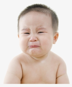 Girl Crying Png - Crying Asian Baby, Transparent Png, Free Download