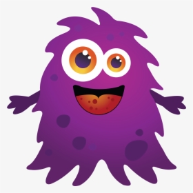Purple Cartoon Monster Images Kid Png Image Clipart - Purple Monster Clipart, Transparent Png, Free Download