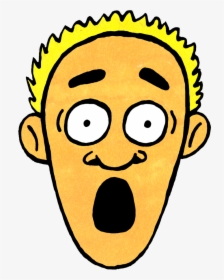Shocked Sad Face Clipart - Shocked Clipart, HD Png Download, Free Download