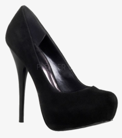 Stiletto Black Shiny Heels, HD Png Download, Free Download