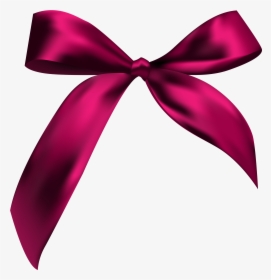 Transparent Bow Clip Art - Pink Ribbon Gift Png, Png Download, Free Download