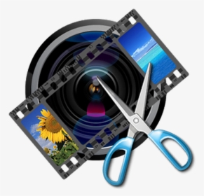 Video Camera Clipart Video Editing - Video Edit Logo Png, Transparent Png, Free Download