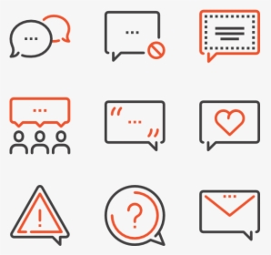Message Bubbles - Negotiation Icon, HD Png Download, Free Download