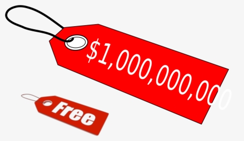 Price Tag Picture - Million Dollar Price Tag, HD Png Download, Free Download