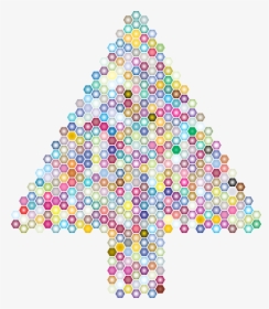 This Free Icons Png Design Of Prismatic Hexagonal Abstract - Christmas Tree, Transparent Png, Free Download