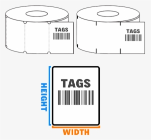 Thermal Tags Hw - Label, HD Png Download, Free Download