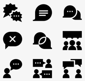 Chat - Icon Pack Speech Therapist, HD Png Download, Free Download
