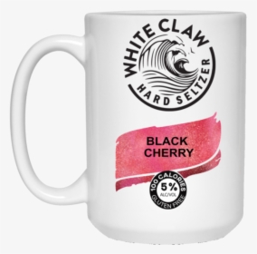 White Claw Hard Seltzer Black Cherry Mug, Travel Mug - White Claw Hard Seltzer Logo, HD Png Download, Free Download