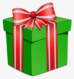 Clipart Present Green - Christmas Present Clip Art, HD Png Download, Free Download
