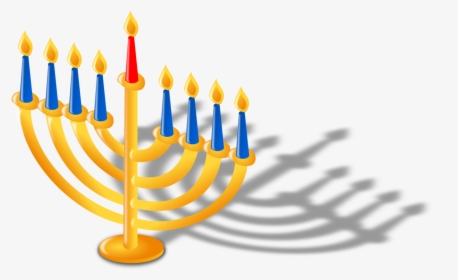 Menorah,hanukkah,candle Holder - Hanukkah Png Transparent, Png Download, Free Download