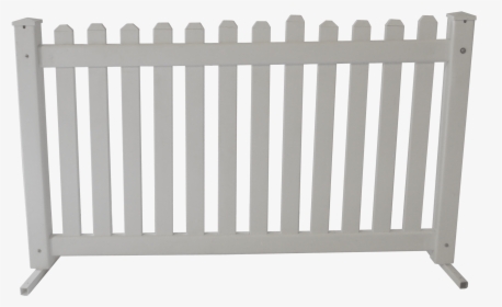 White Resin Picket Fence - Picket Fence, HD Png Download, Free Download