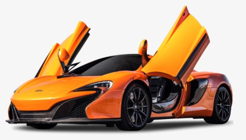 Mclaren-automotive - Orange Sports Car Convertible, HD Png Download, Free Download