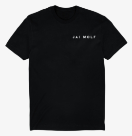 Jai Wolf Black Tee - Shirt, HD Png Download, Free Download