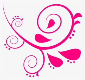 Transparent Swirl Png Free - Floral Swirl Vector Png, Png Download, Free Download