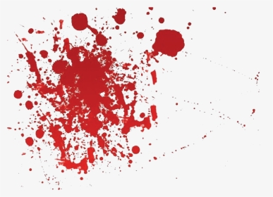 Splatter Film Clip Art - Blood Spatter, HD Png Download, Free Download