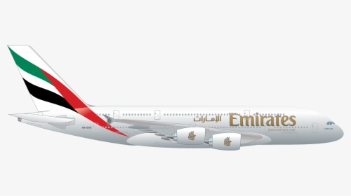 Emirates A380 - Emirates A380 Png, Transparent Png, Free Download