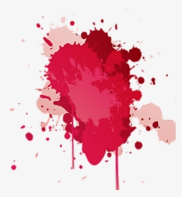 Red Ink Splatter Png - Red Paint Splatter Png, Transparent Png, Free Download