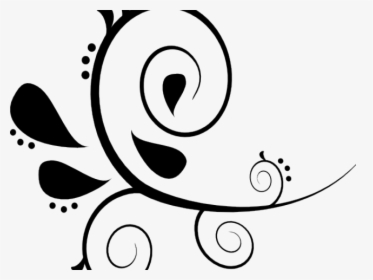 Free Flourish Clipart - Border Design For Project File, HD Png Download, Free Download