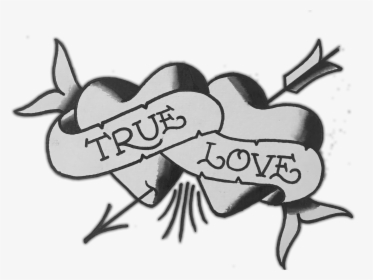 Transparent Love Tattoo Png - True Love Tattoo Png, Png Download, Free Download