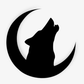 Coyote Clipart Wold - Wolf Howling At The Moon Cartoon, HD Png Download, Free Download