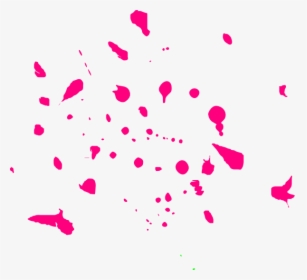 Paint Splatter Png Pink - Pink Paint Spots Png, Transparent Png, Free Download