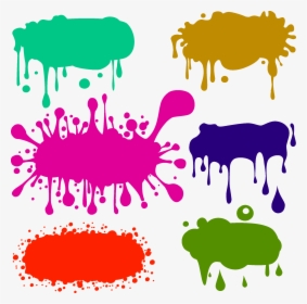 Transparent Paint Splat Png - Clipart Of Paint Splash, Png Download, Free Download