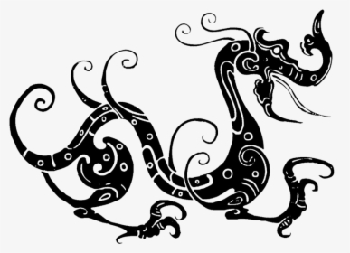 Fire Swirls - Chinese Dragon, HD Png Download, Free Download