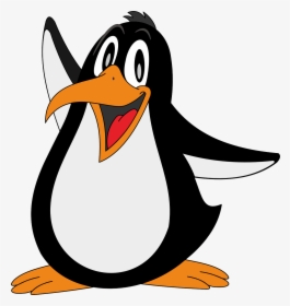 Happy Penguin Cartoon, HD Png Download, Free Download
