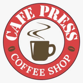 Cafe Press - Coffee Shop Logo Png, Transparent Png, Free Download