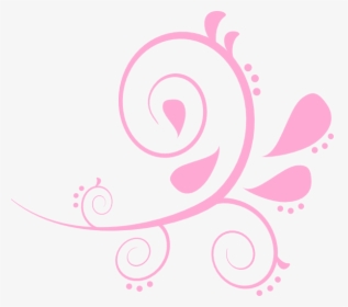 Swirl Cliparts - Pink Swirl Clipart, HD Png Download, Free Download