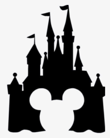 Cinderella Castle Collection Of Disney Silhouette More - Disney Castle Silhouette, HD Png Download, Free Download