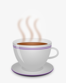 Tea Cup Png Clipart Background - Taza De Cafe Caliente, Transparent Png, Free Download