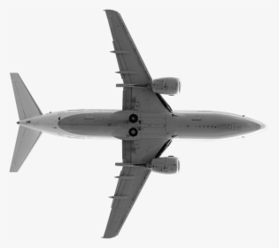 Transparent Plane Silhouette Png - Aeroplane Png From Bottom, Png Download, Free Download