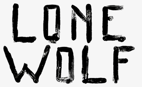 Lone Wolf Word Tattoo, HD Png Download, Free Download
