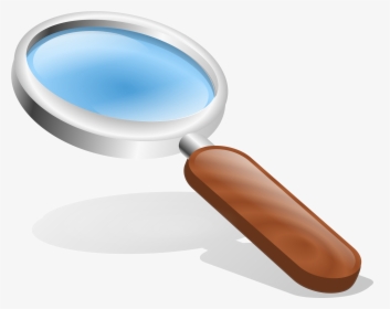 Magnifying Clipart Animated - Cartoon Magnifying Glass Gif, HD Png Download, Free Download