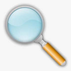 Magnifying Glass Findglassmagnifying Vector Graphics - Magnifying Glass Clipart, HD Png Download, Free Download