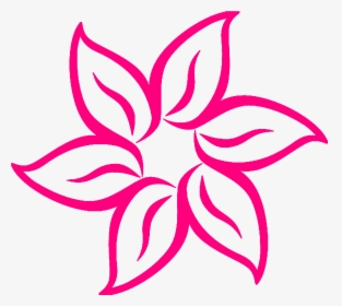 Resultado De Imagen Para Flor Dibujo Art Flower Drawing - Pretty Flowers To Draw Easy, HD Png Download, Free Download