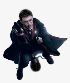 Transparent Harry Potter - Harry Potter Broom Flying, HD Png Download, Free Download