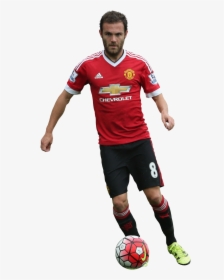 Juan Mata render - Manchester United, HD Png Download, Free Download