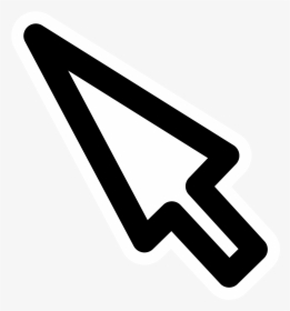 Computer Mouse Pointer Graphical User Interface Microsoft - Mouse Cursor Png Small, Transparent Png, Free Download