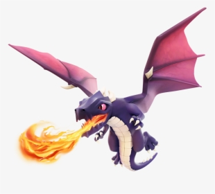 Clash Of Clans Characters Dragon, HD Png Download, Free Download