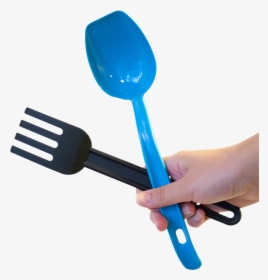 Hand Holding Fork And Spoon Png Image - Holding Spoon Transparent, Png Download, Free Download