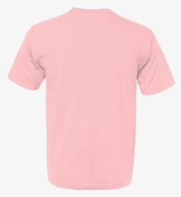 Plain Pink T Shirt Back, HD Png Download, Free Download