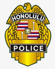 Transparent Police Badge Clipart Png - Hawaii Police Department Logo, Png Download, Free Download
