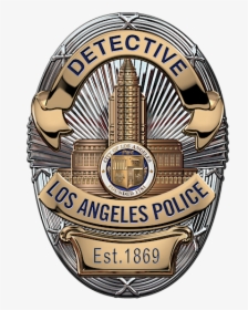 Lapd Police Officer Badge, HD Png Download, Free Download