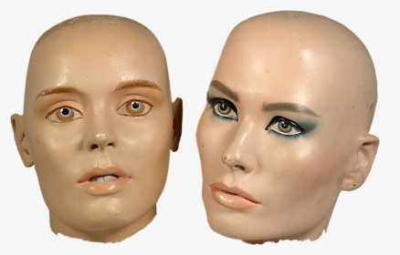 Head, Mannequin, Fashion, Female, Woman, Model, Face, HD Png Download, Free Download