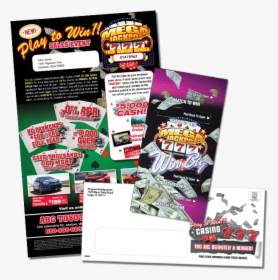 Pull-tab Game Piece Direct Mail Package - Flyer, HD Png Download, Free Download