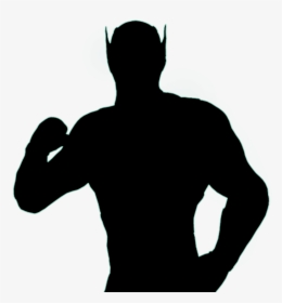 Person Shrugging With Question Mark , Png Download - Flash Silhouette Png, Transparent Png, Free Download