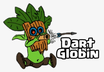 #dart Globin Clash Royale - Cartoon, HD Png Download, Free Download