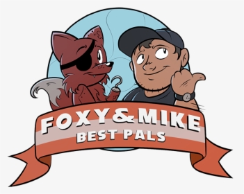 Best Pals Five Nights At Freddy"s 4 Left 4 Dead 2 Team - Foxy And Mike, HD Png Download, Free Download
